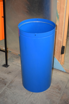 Урна для мусора мусорка уличная Город 4 синяя