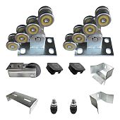 Комплект для балка прокатная ролики опоры улавливатели для ворот