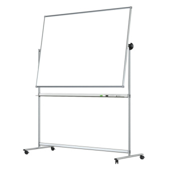 Маркерная магнитная доска на подставке 200х100 см 100х200 см передвижная на колёсиках колёсах на ножках 